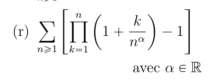 Notion de convergence
