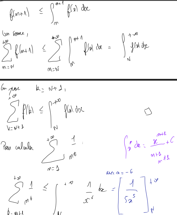 Valeur approch� d\'une s�rie