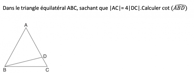 Une question de trigonometrie