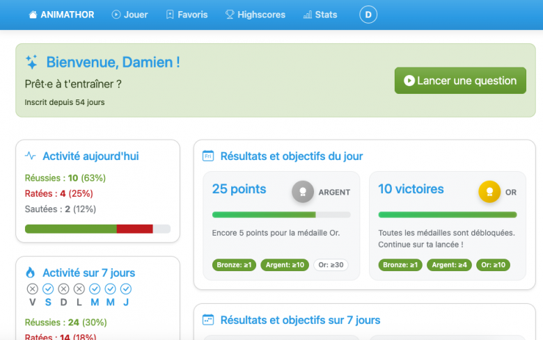 site d\'entra�nement pour �l�ves et exos pour profs