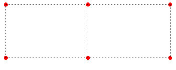 Deux disque pour couvir un rectangle