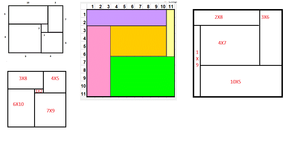 Dix longueurs pour un carr�